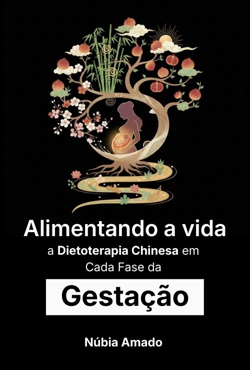 Ilustração da palestra Dietoterapia Chinesa em cada fase da Gestação