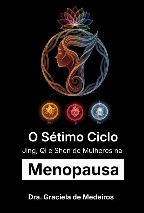 Ilustração da palestra O Sétimo Ciclo - Jing, Qi e Shen de mulheres na Menopausa